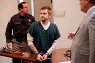 Jared Chance in court after getting convicted of murdering Young (image via Mlive)
